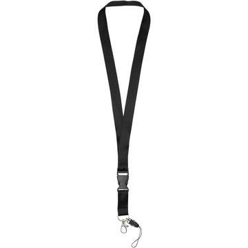 Lanyard porta cellulare Sagan con fibbia rimovibile