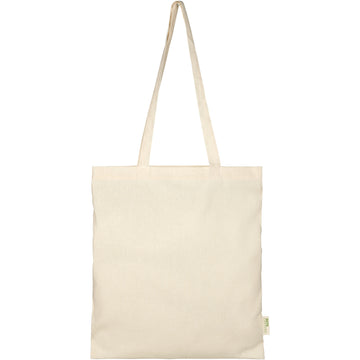 Tote bag in cotone biologico GOTS 100 g/m² Orissa - 7L