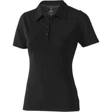 Polo Markham in tessuto elasticizzato a manica corta da donna