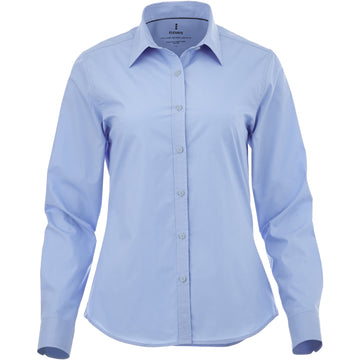 Camicia Hamell a manica lunga da donna in tessuto stretch