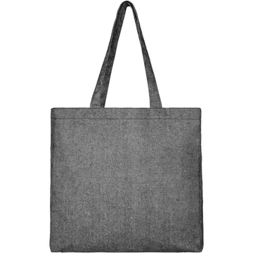 Tote bag con fondo ampio in tessuto riciclato 210 g/m² Pheebs - 13L