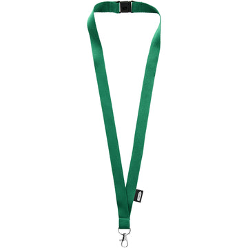 Lanyard Tom in PET riciclato con sgancio di sicurezza