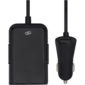 Caricabatterie per auto con 4 porte USB, tecnologia Quick Charge 3.0 ed estensione per i sedili posteriori Pilot